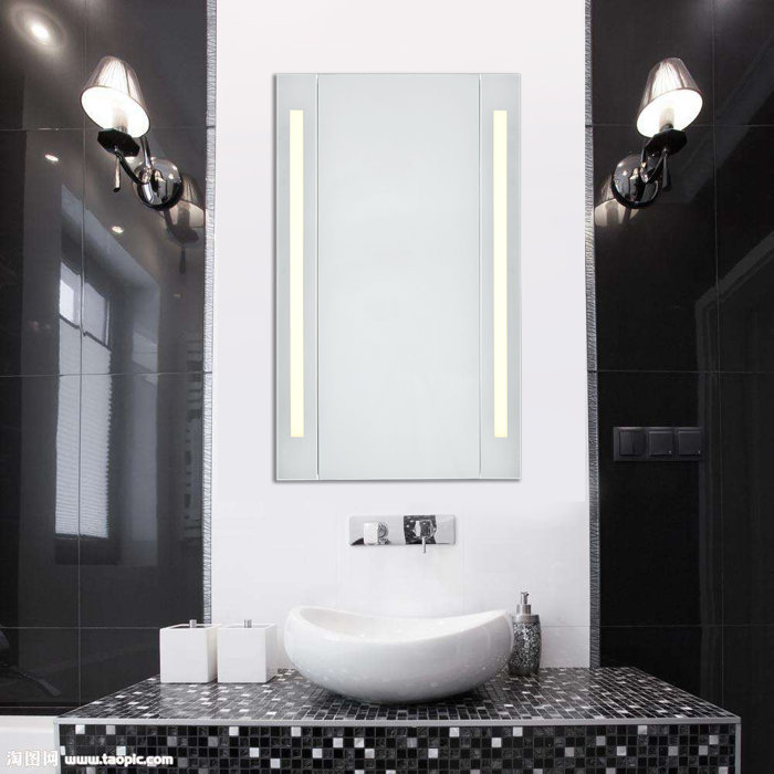 Orren Ellis Corby Surface Mount Frameless Medicine with LED